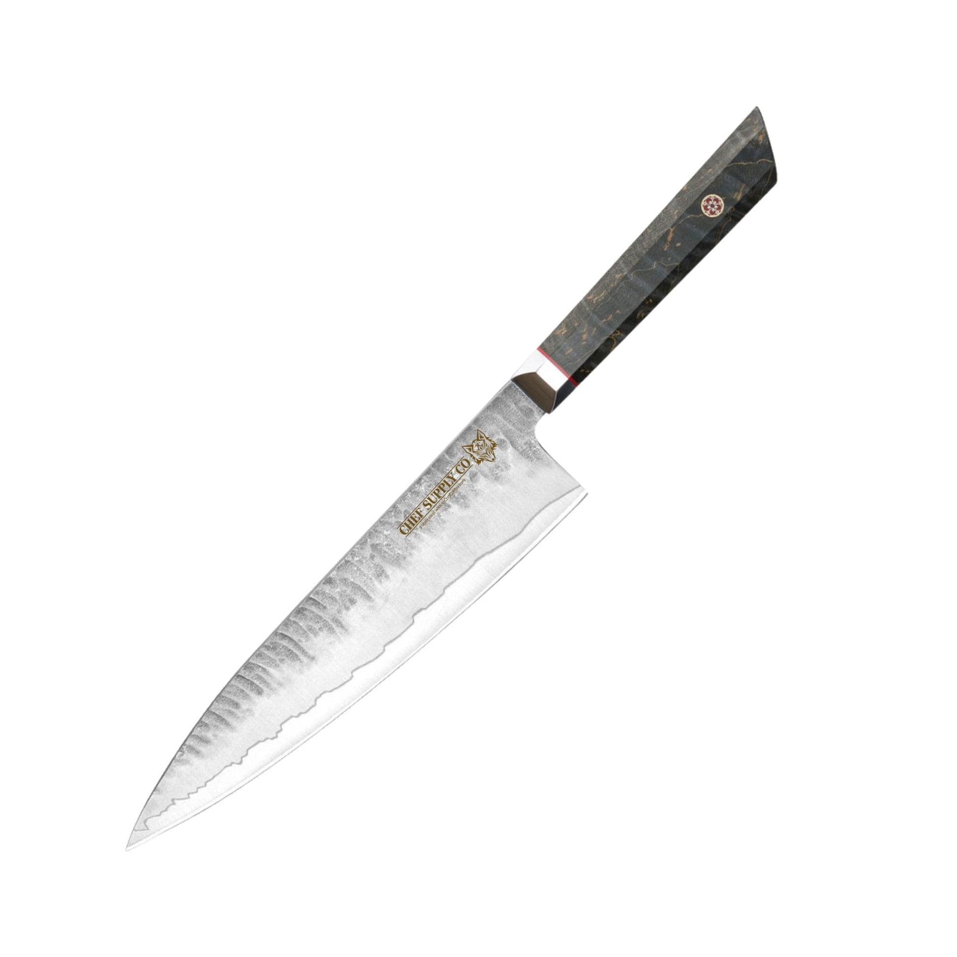 CHEF SUPPLY CO Lone Wolf Series 8" Chef Knife - 3-Layer Steel Core