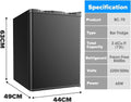 Chef Supply Co Mini Fridge Bar Mini Bar Portable Fridge 73L