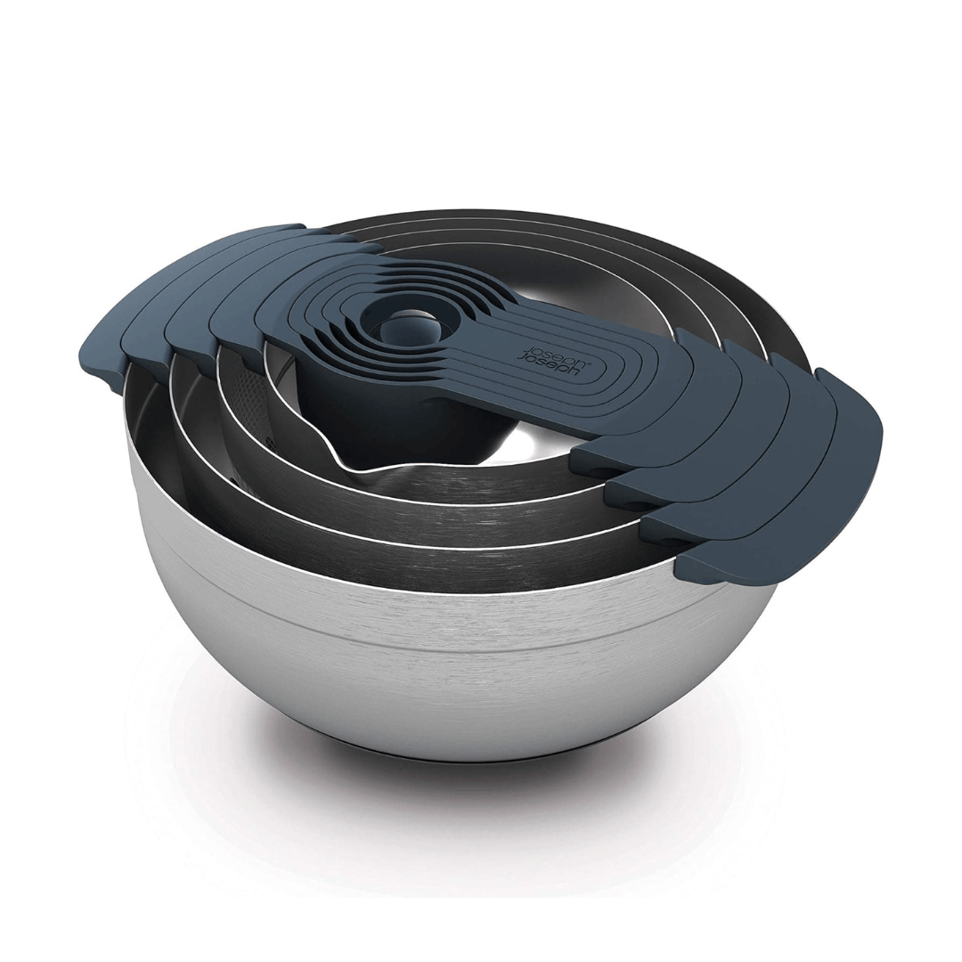 Chef Supply Co Mixing Bowls Set Food Preparation Set 9 Pcs