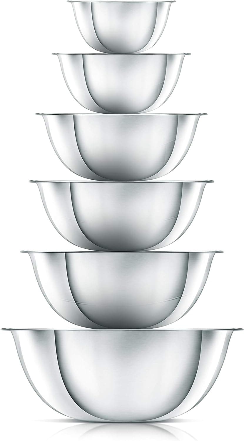 Chef Supply Co Mixing Bowls Set Mixing Bowls 6 Pcs
