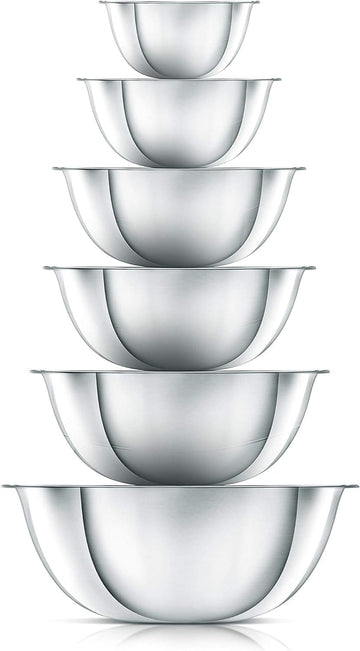 Chef Supply Co Mixing Bowls Set Mixing Bowls 6 Pcs