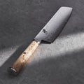 CHEF SUPPLY CO Miyabi 5000MCD Birchwood Nakiri 17cm – 101-Layer Damascus Steel