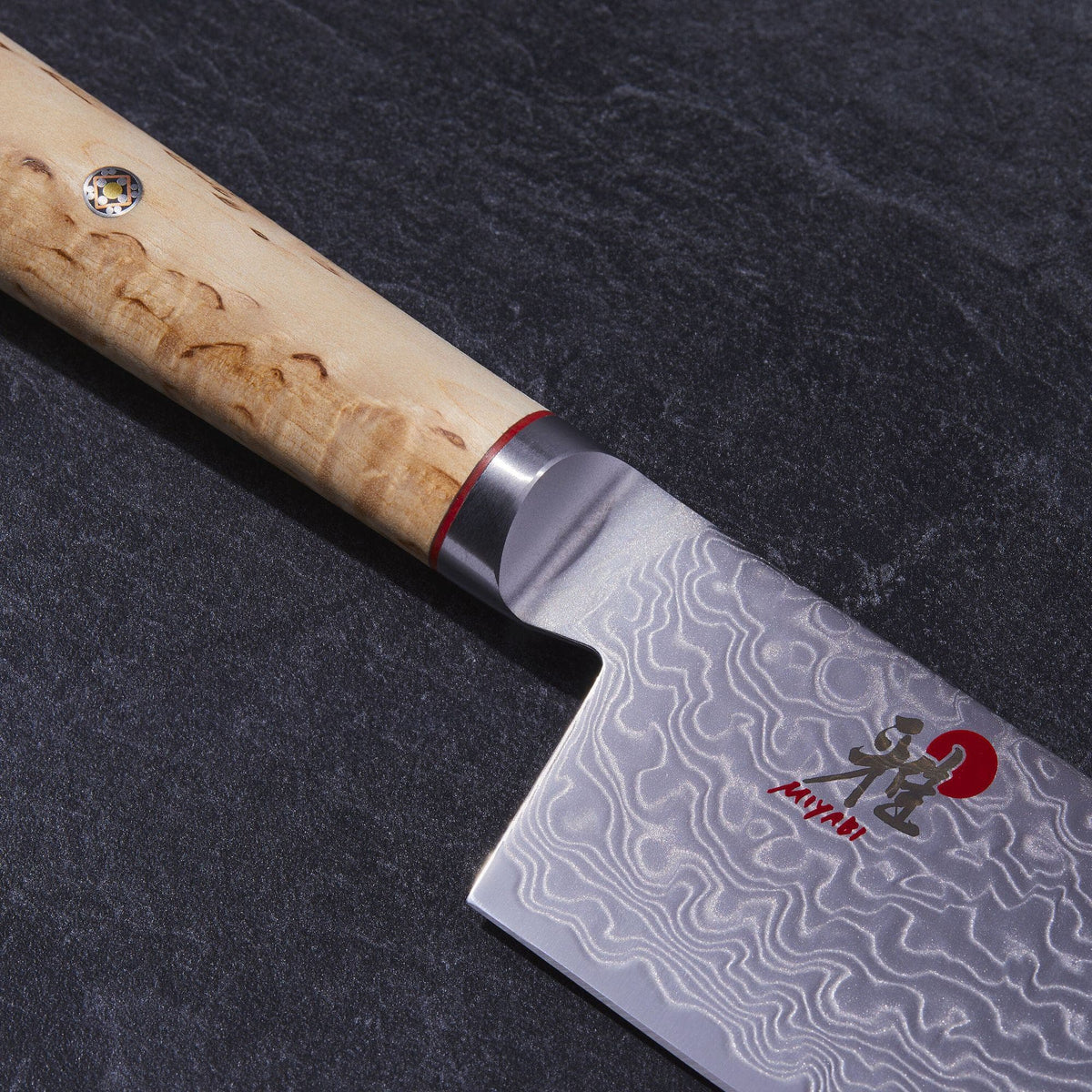 CHEF SUPPLY CO Miyabi 5000MCD Birchwood Nakiri 17cm – 101-Layer Damascus Steel