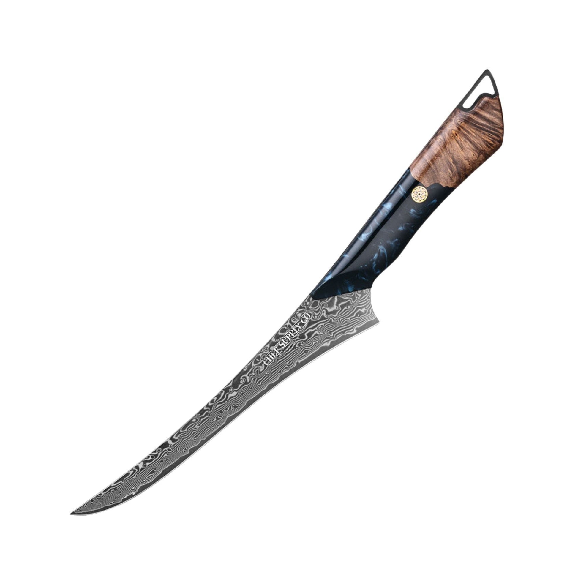 CHEF SUPPLY CO Night Train Boning Knife 6” - 67 Layer Damascus VG-10 Steel