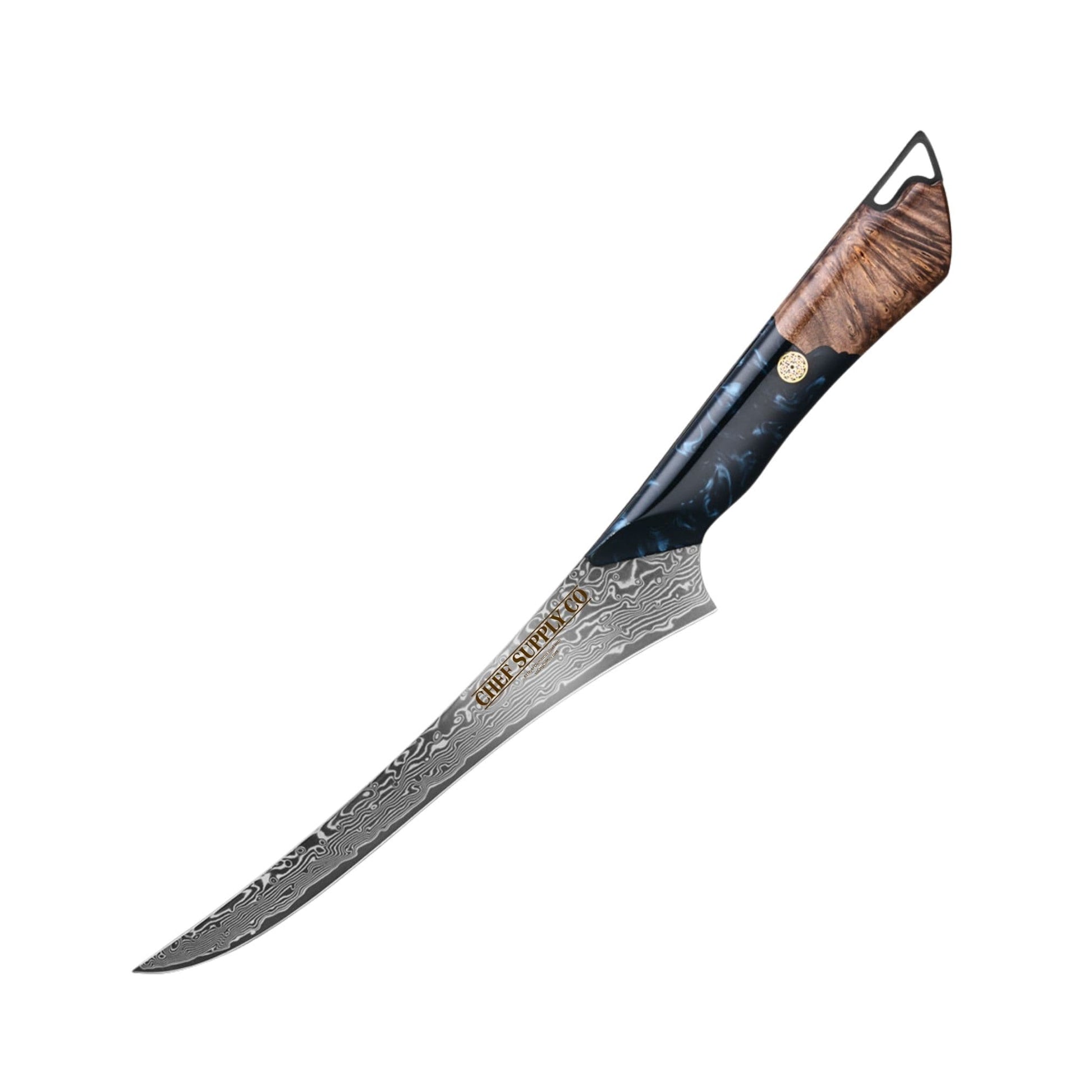 CHEF SUPPLY CO Night Train Boning Knife 6” - 67 Layer Damascus VG10 Steel