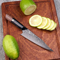 CHEF SUPPLY CO Night Train Series 5” Utility Knife - 67 Layer Damascus VG10 Steel