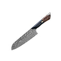 CHEF SUPPLY CO Night Train Series 7” Santoku Knife - 67 Layer Damascus VG10 Steel