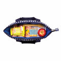 CHEF SUPPLY CO PackIt Blue Seaside Stripe Freezable 12 Can Cooler Tote Bag