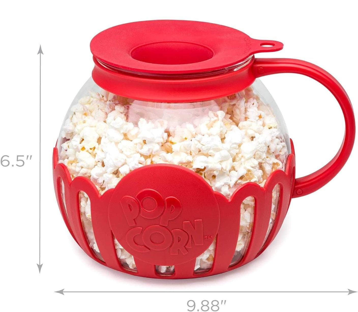 Chef Supply Co Popcorn Maker Microwave Popcorn Popper 3Qt