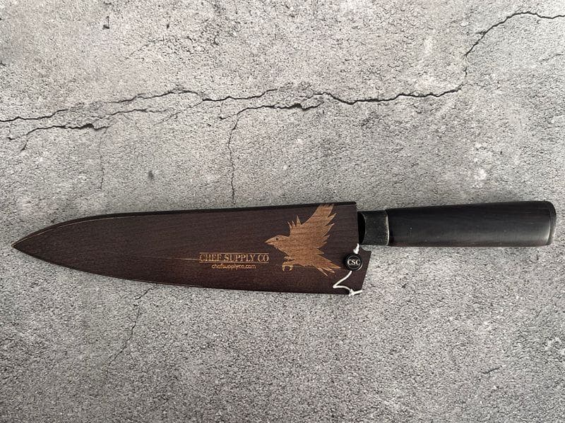 CHEF SUPPLY CO Raven Series 20 cm Chef Knife – Open Box Special