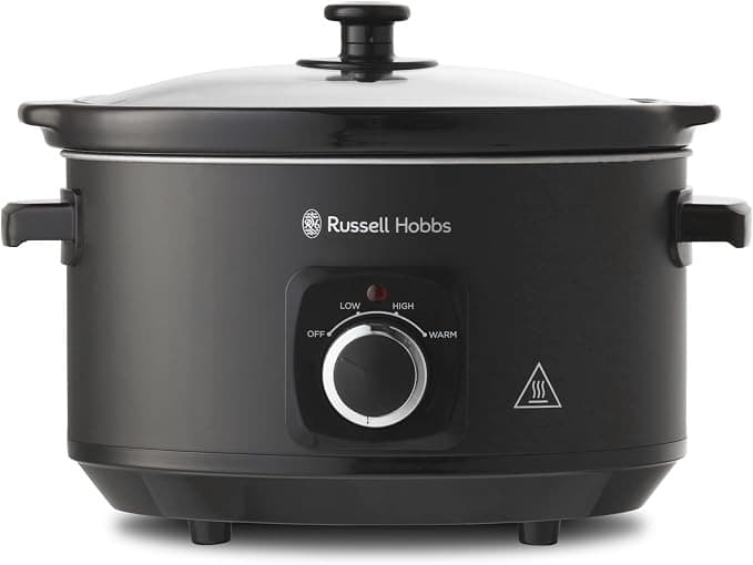 CHEF SUPPLY CO Russell Hobbs 4L Slow Cooker – Matte Black