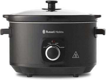 CHEF SUPPLY CO Russell Hobbs 4L Slow Cooker – Matte Black