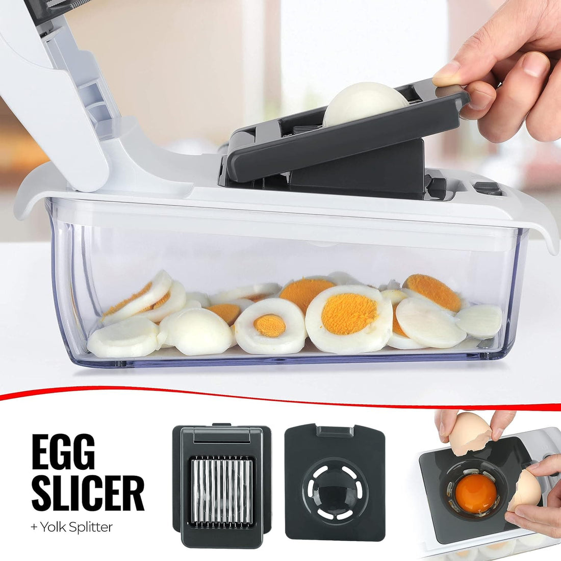 Chef Supply Co Safe Slicer Mandolin Slicer with Peeler