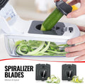 Chef Supply Co Safe Slicer Mandolin Slicer with Peeler
