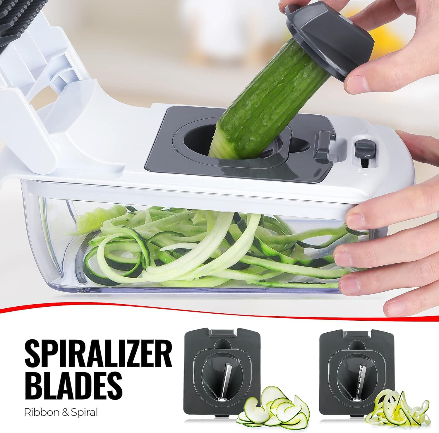 Chef Supply Co Safe Slicer Mandolin Slicer with Peeler
