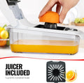 Chef Supply Co Safe Slicer Mandolin Slicer with Peeler