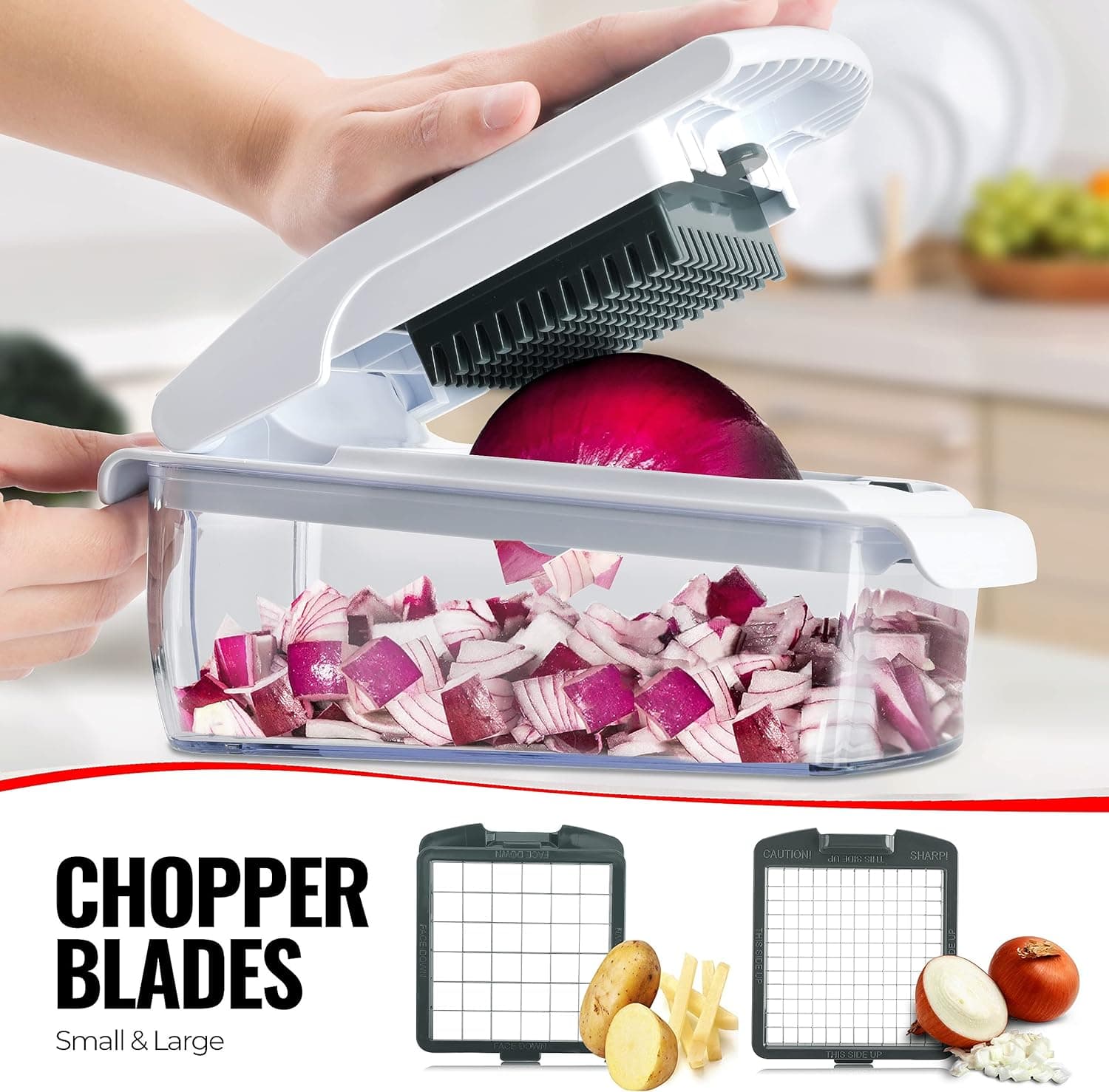 Chef Supply Co Safe Slicer Mandolin Slicer with Peeler