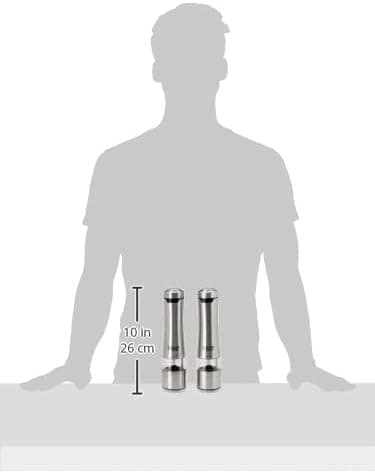 Chef Supply Co Salt And Pepper Grinders Salt And Pepper Electric Grinders 2Pcs