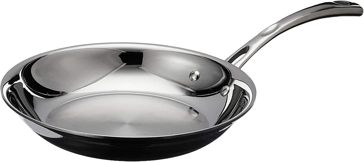 Chef Supply Co Skillet Stainless Fry Pan 10In"