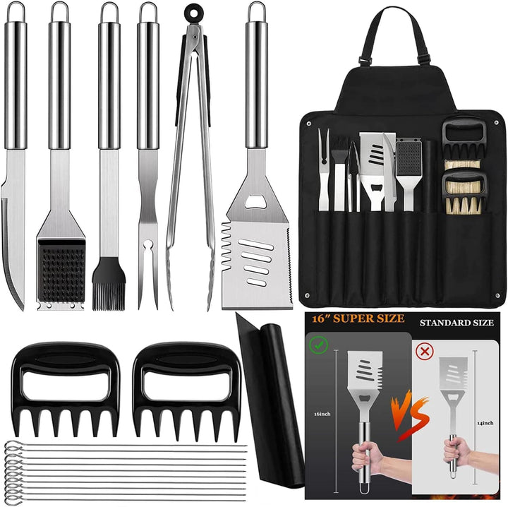 Chef Supply Co Stockpot Barbecue Tool Sets 16In"