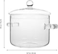 Chef Supply Co Stockpot Glass Cookware 1900ml