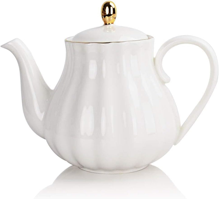 Chef Supply Co Teapot Ceramic Tea Pot 28 Oz