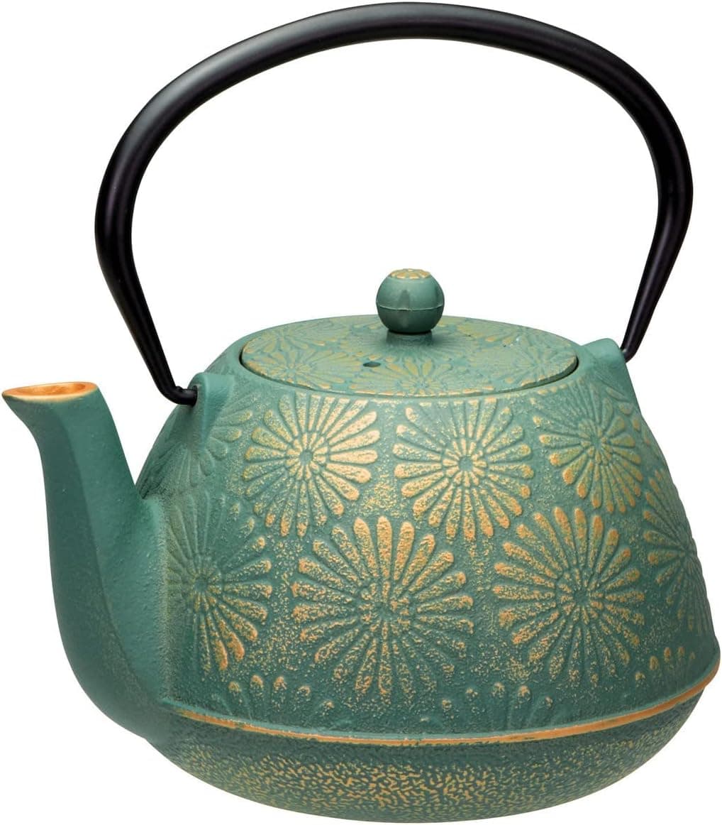 Chef Supply Co Teapot Daisy Cast Iron Teapot 1.2L