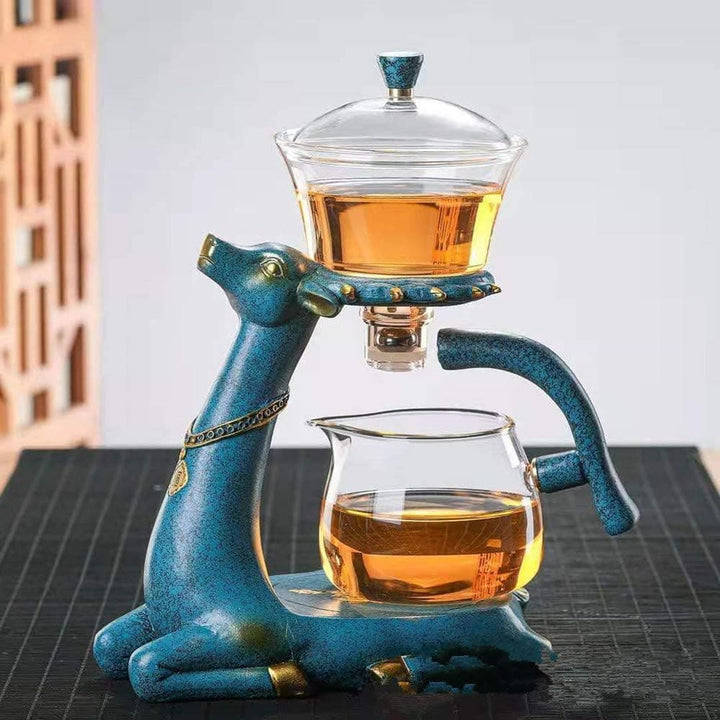 Chef Supply Co Teapot Glass Tea Set with Heater Magnetic