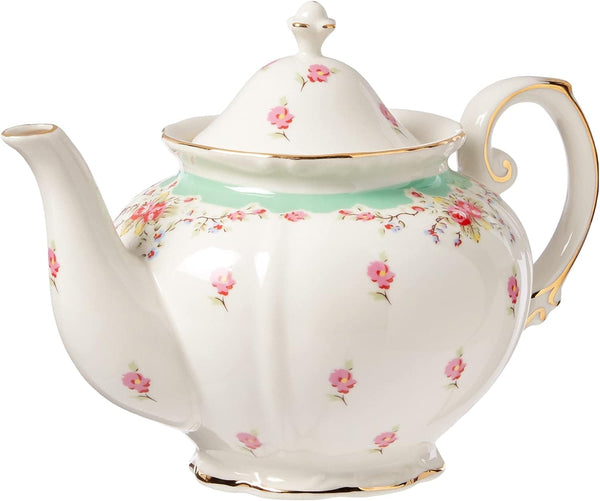 Chef Supply Co Teapot Green 5-Cup Porcelain Teapot