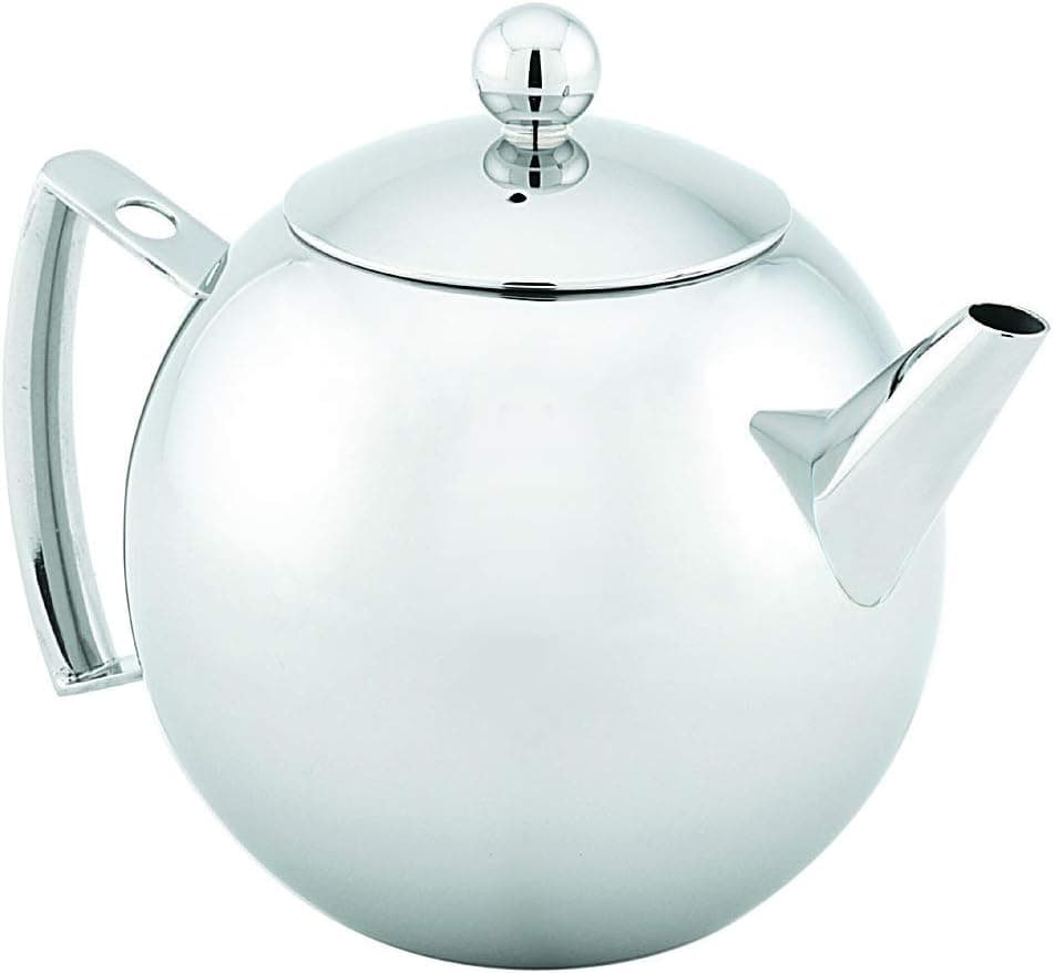 Chef Supply Co Teapot Stylish Silver Teapot 15936