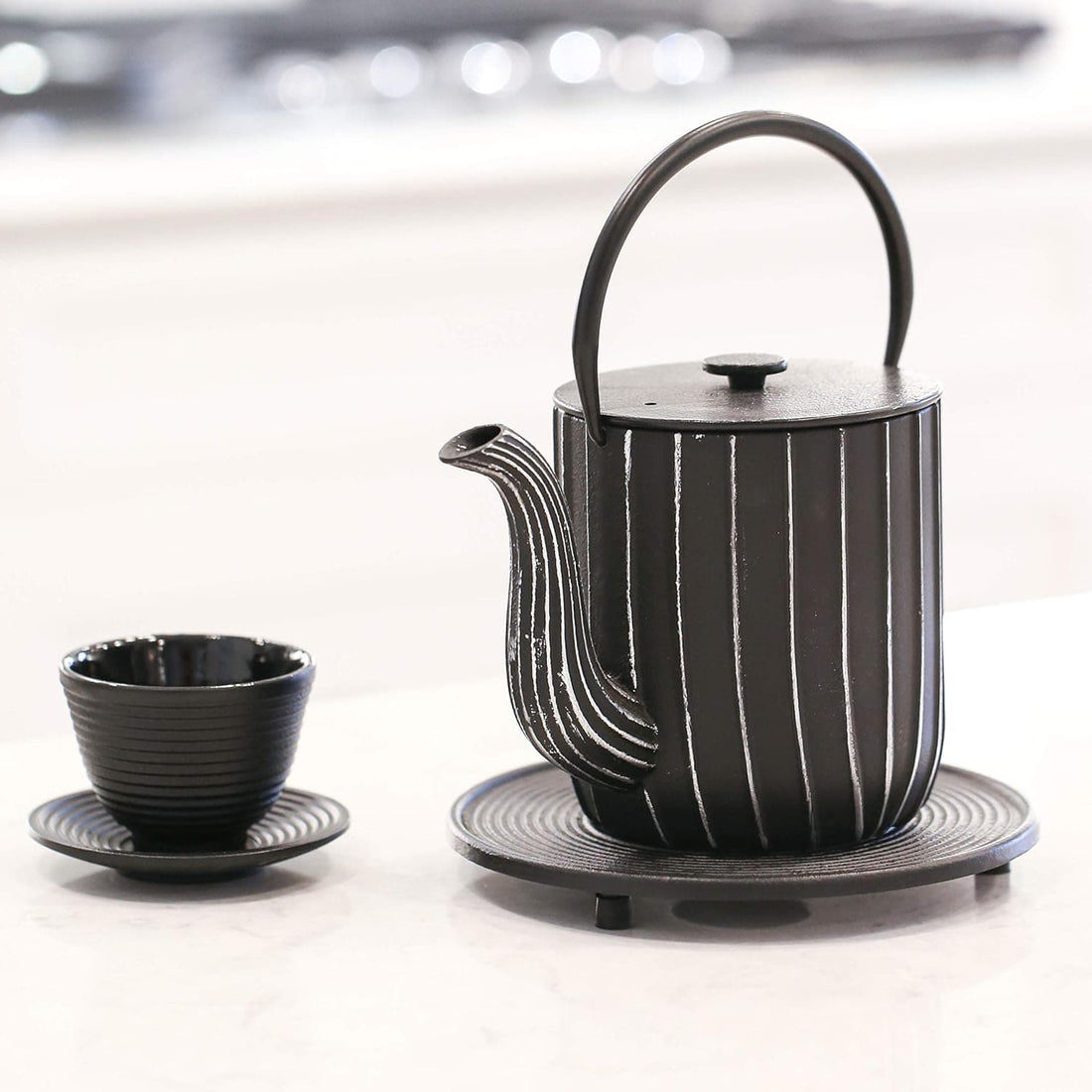 Chef Supply Co Teapot Teapot with Infuser 34 Oz
