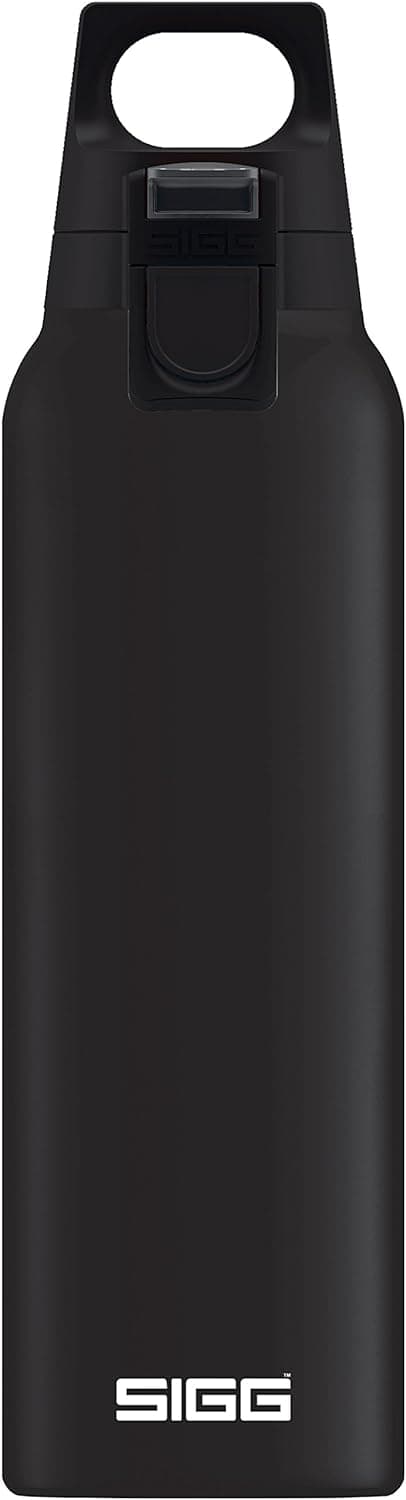 Chef Supply Co Vacuum Bottle Black Insulated Water Bottle 17oz