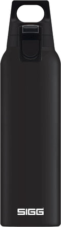 Chef Supply Co Vacuum Bottle Black Insulated Water Bottle 17oz