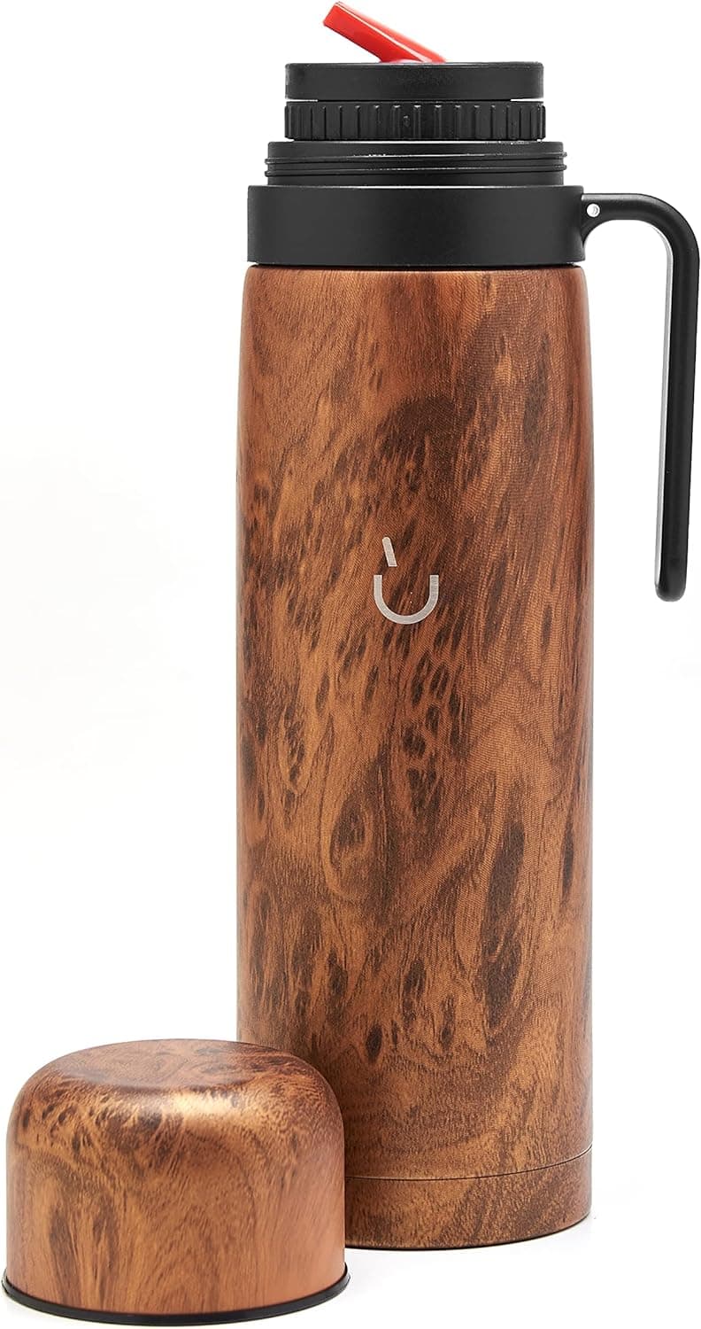 Chef Supply Co Vacuum Bottle Insulated Vacuum with Double Wall 32oz