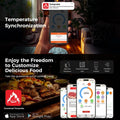 CHEF SUPPLY CO Wireless Meat Thermometer - 820ft Long Range Bluetooth