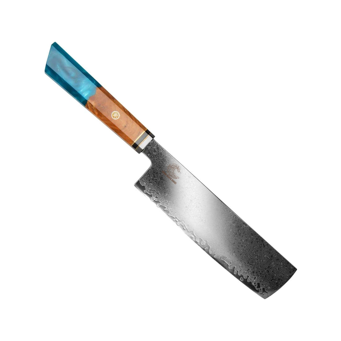 CSC BRANDED Kitchen Knives Bondi Beach Series 17.5 cm - 7 inch Nakiri Vegetable Knife