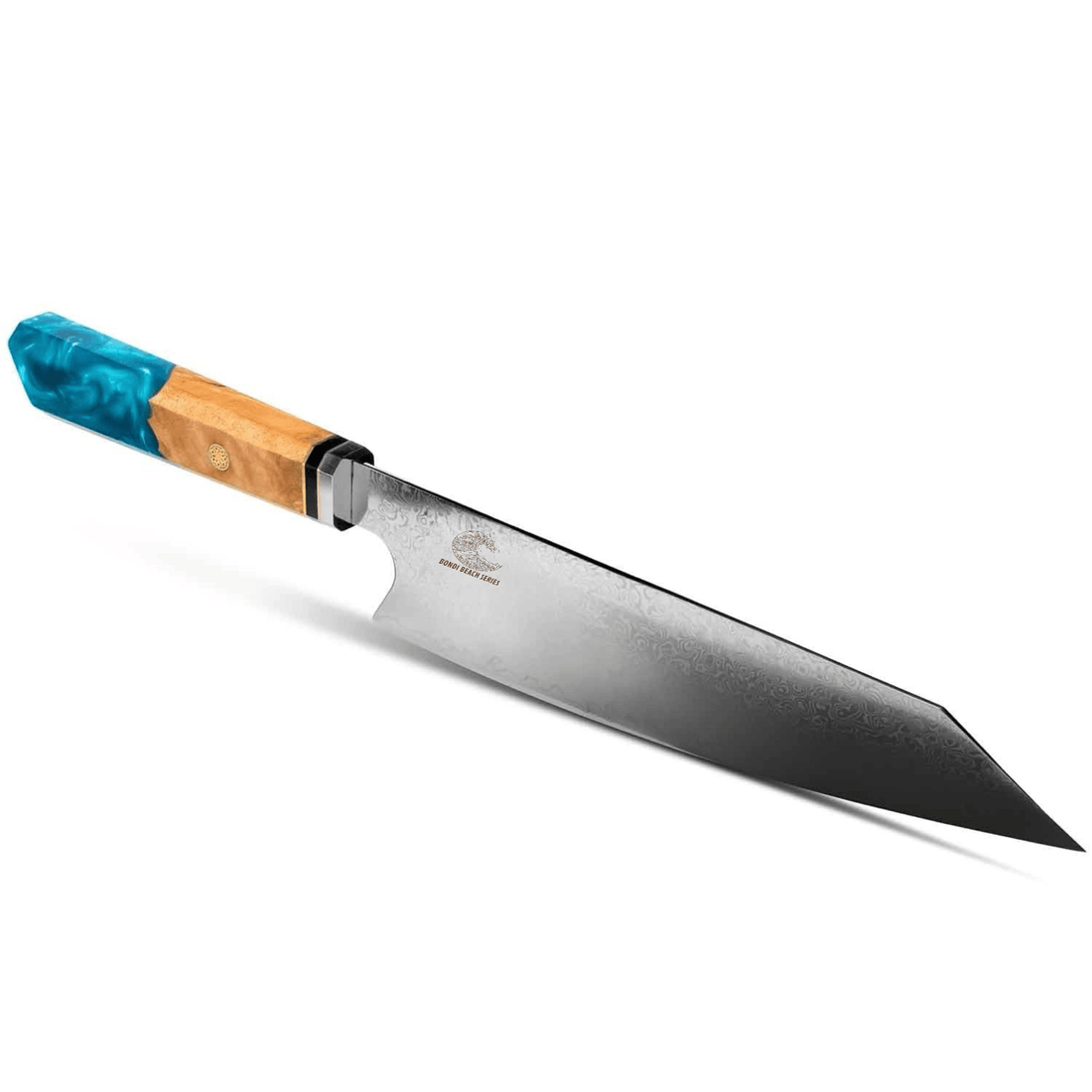 CSC BRANDED Kitchen Knives Bondi Beach Series Kiritsuke 20.5 cm - 8 inch Damascus Chef Knife