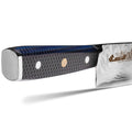 CSC BRANDED Kitchen Knives Dark Tessellation Series 18 cm - 7 inch AUS-10 Damascus Nakiri Vegetable Knife
