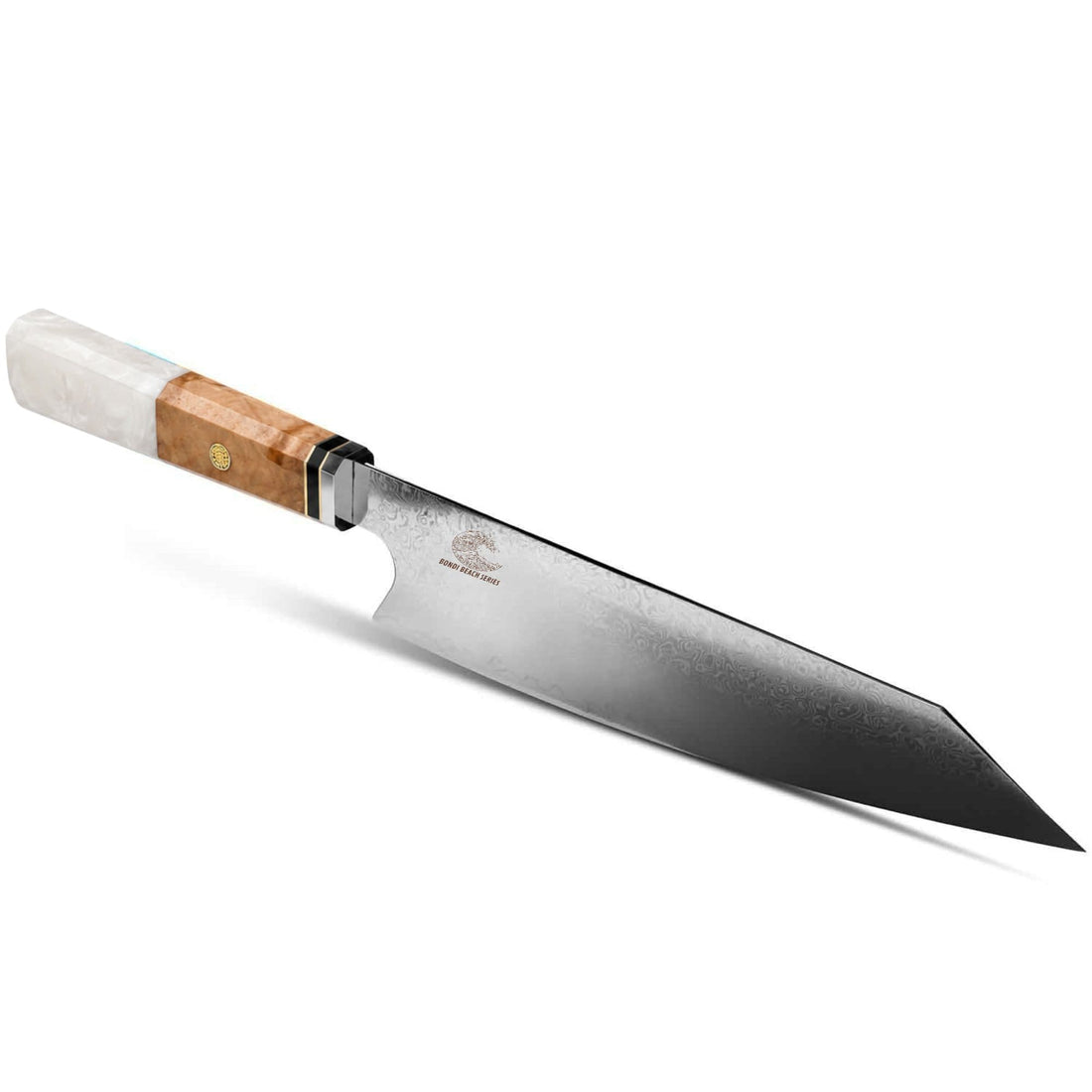 CSC BRANDED Kitchen Knives Ice Beach Series 20.5 cm - 8 Inch VG-10 67 Layer Damascus Kiritsuke Chef Knife