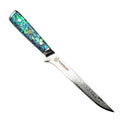 CSC BRANDED Kitchen Knives Sea Creature Series Boning & Trimming, Knife. 18 cm - 7 inch 45 Layer AUS-10 Damascus, Resin Handle. (NON FLEXIBLE)