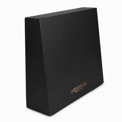 CSC BRANDED magnetic knife block Black Acacia Wood Magnetic Knife Block: Double-Sided, Strong Magnets, Universal Compatibility.