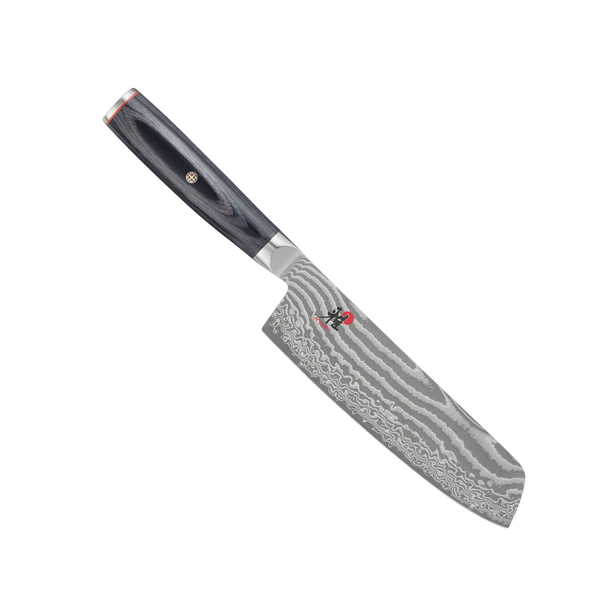 Miyabi Miyabi 5000FCD Pakkawood 17cm Nakiri Knife – FC61 Damascus Steel