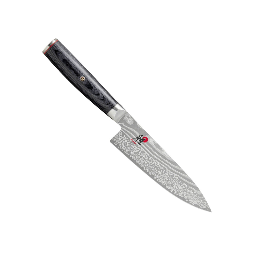 Miyabi Miyabi 5000FCD Pakkawood Gyuto 16cm – FC61 48-Layer Damascus