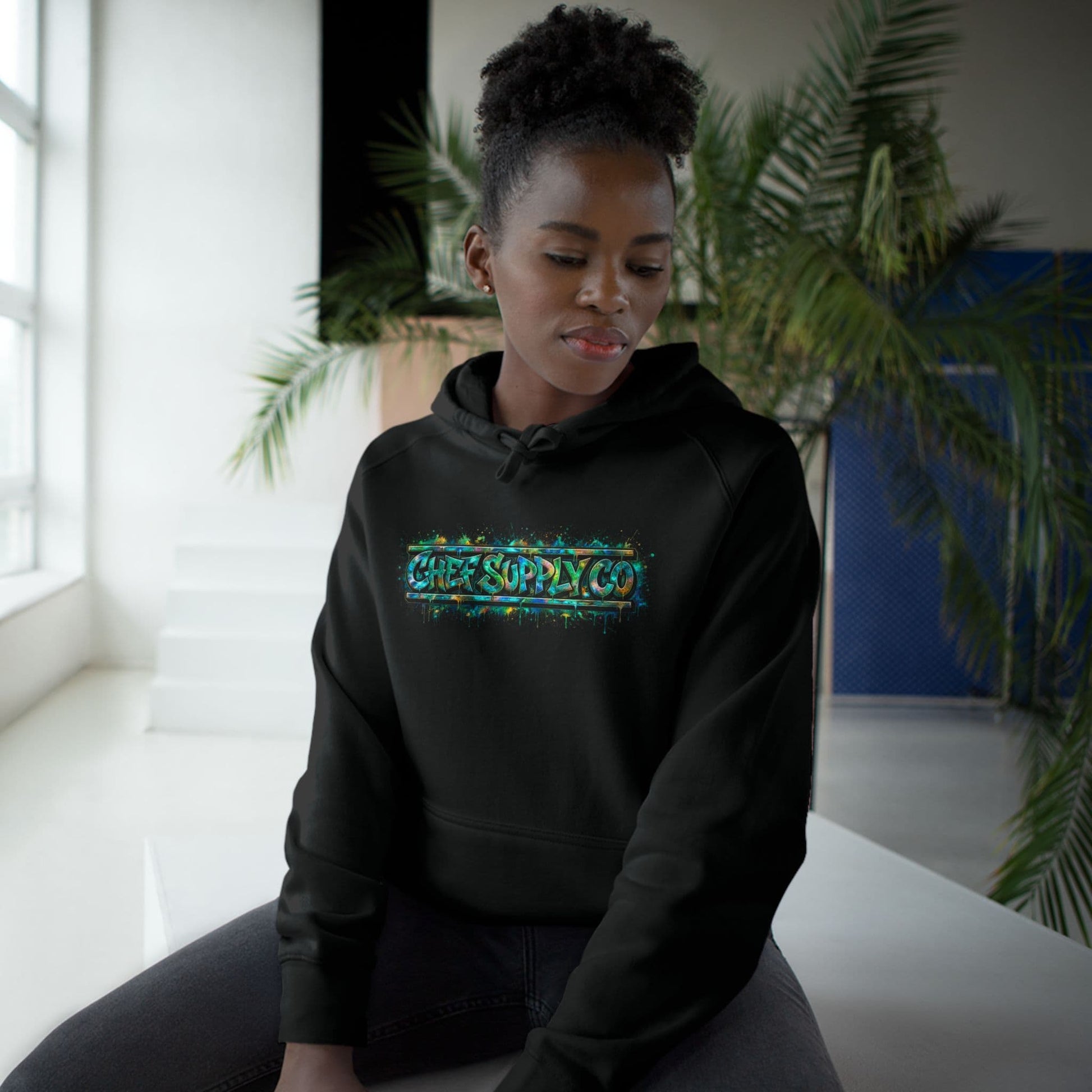 Printify Hoodie Chef Supply Co - Sea Creature Chef Knife - AS Colour 5101 Hoodie
