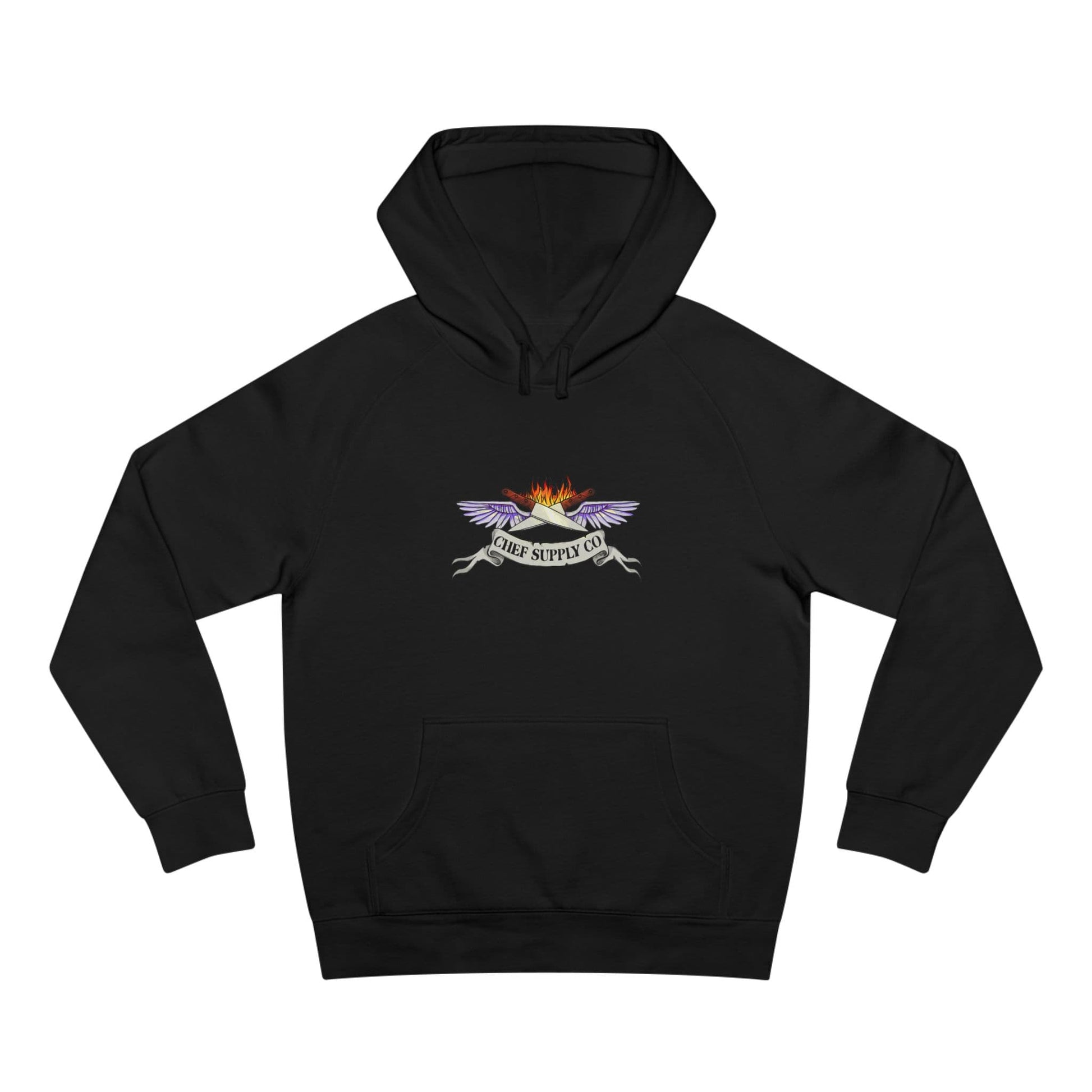 Printify Hoodie Chef Supply Co - Wings Logo - AS Colour 5101 Hoodie