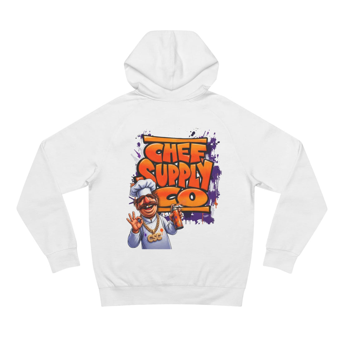 Printify Hoodie White / XS Chef Supply Co - Swedish Chef - AS Colour 5101 Hoodie