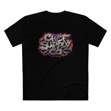 Printify T-Shirt Black / XS Chef Supply Co - Hardcore Grafitti - AS Colour T-Shirt