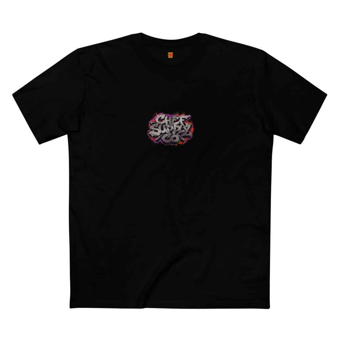 Printify T-Shirt Black / XS Chef Supply Co - Hardcore Grafitti - AS Colour T-Shirt