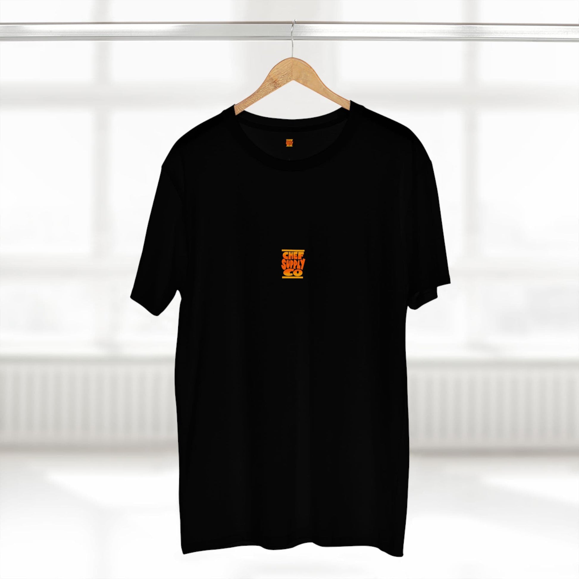 Printify T-Shirt Chef Supply Co - Piggys n Wolf Logo - AS Colour T-Shirt