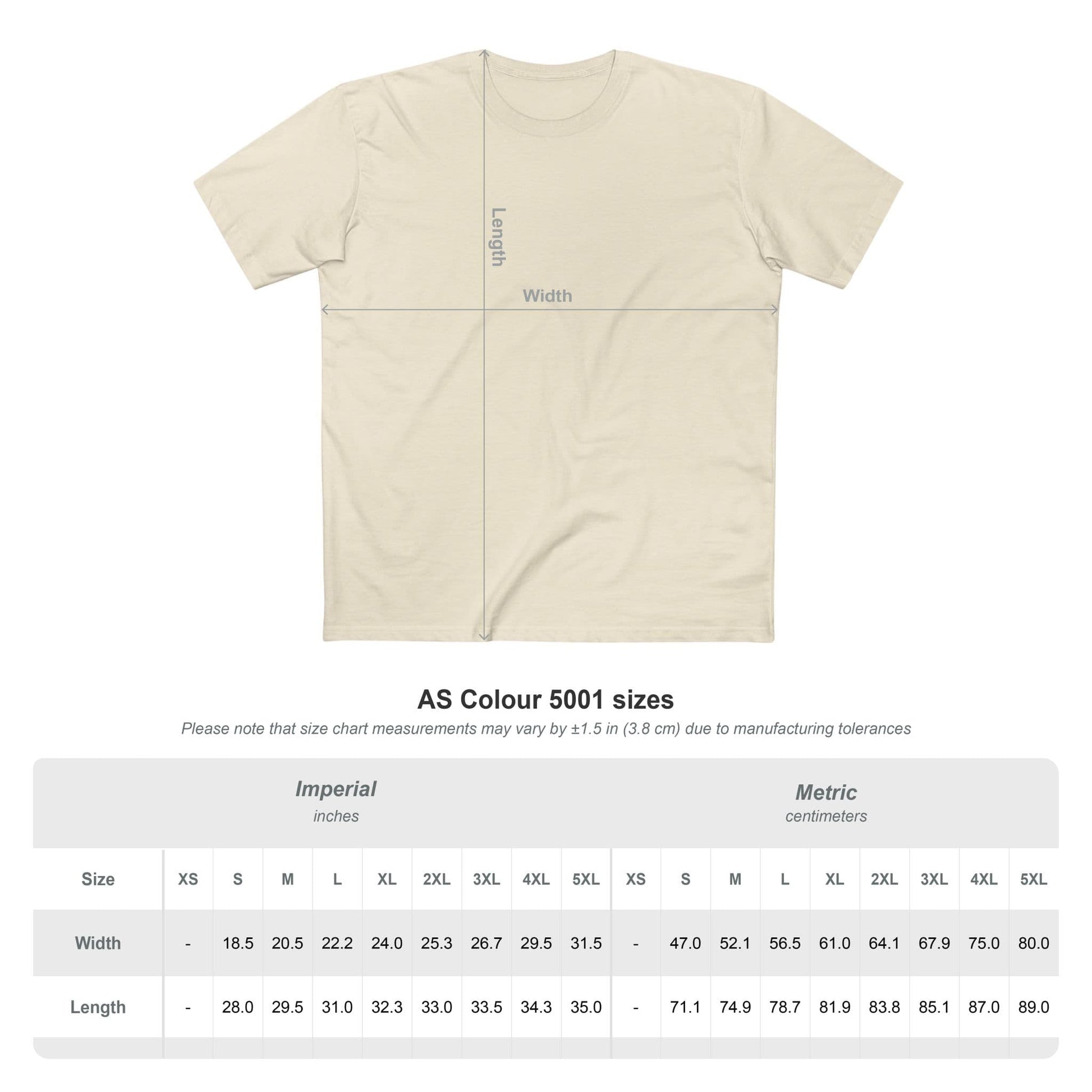 Printify T-Shirt Chef Supply Co - Swedish Gangster Chef - AS Colour T-Shirt